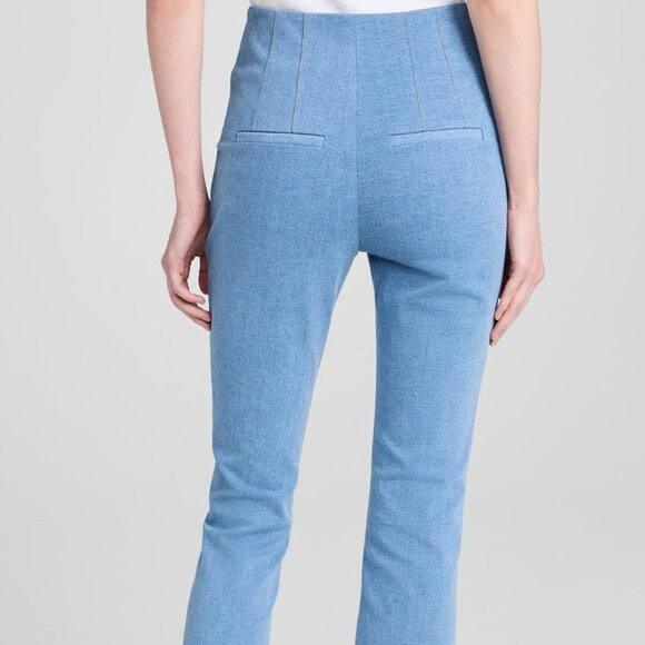 Veronica Beard Kean Pant, Denim - Picture 5 of 5